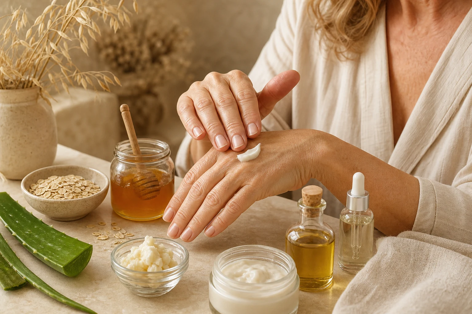Skincare for Dry & Sensitive Mature Skin