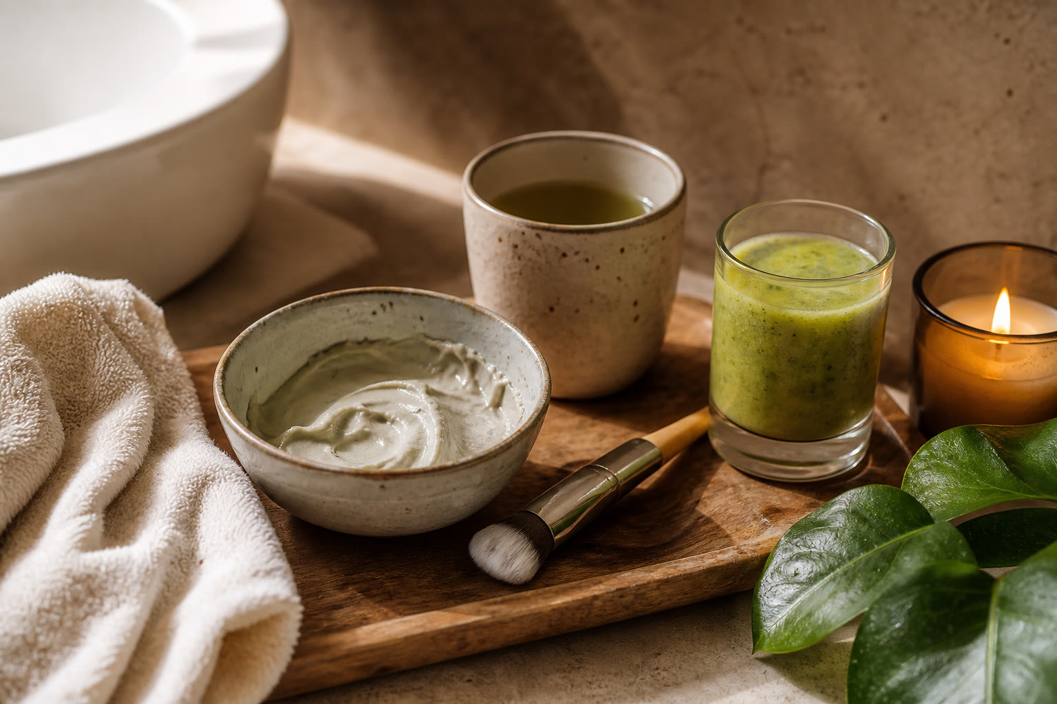 A simple at-home beauty ritual for glowing skin