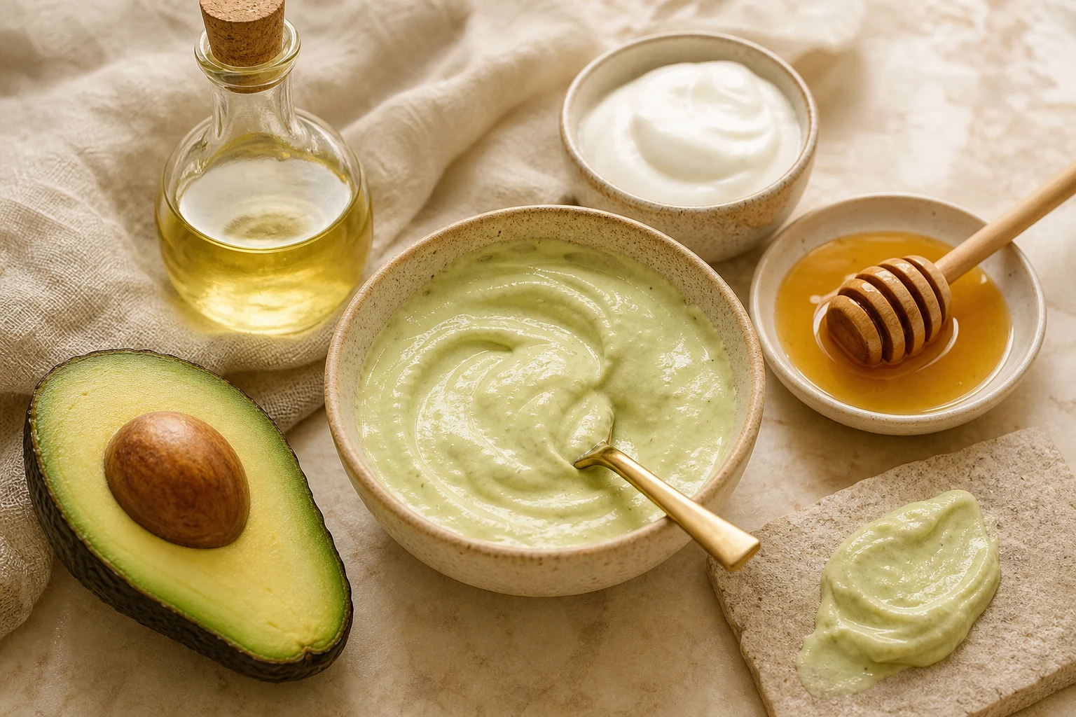 Avocado Honey Cushion Mask