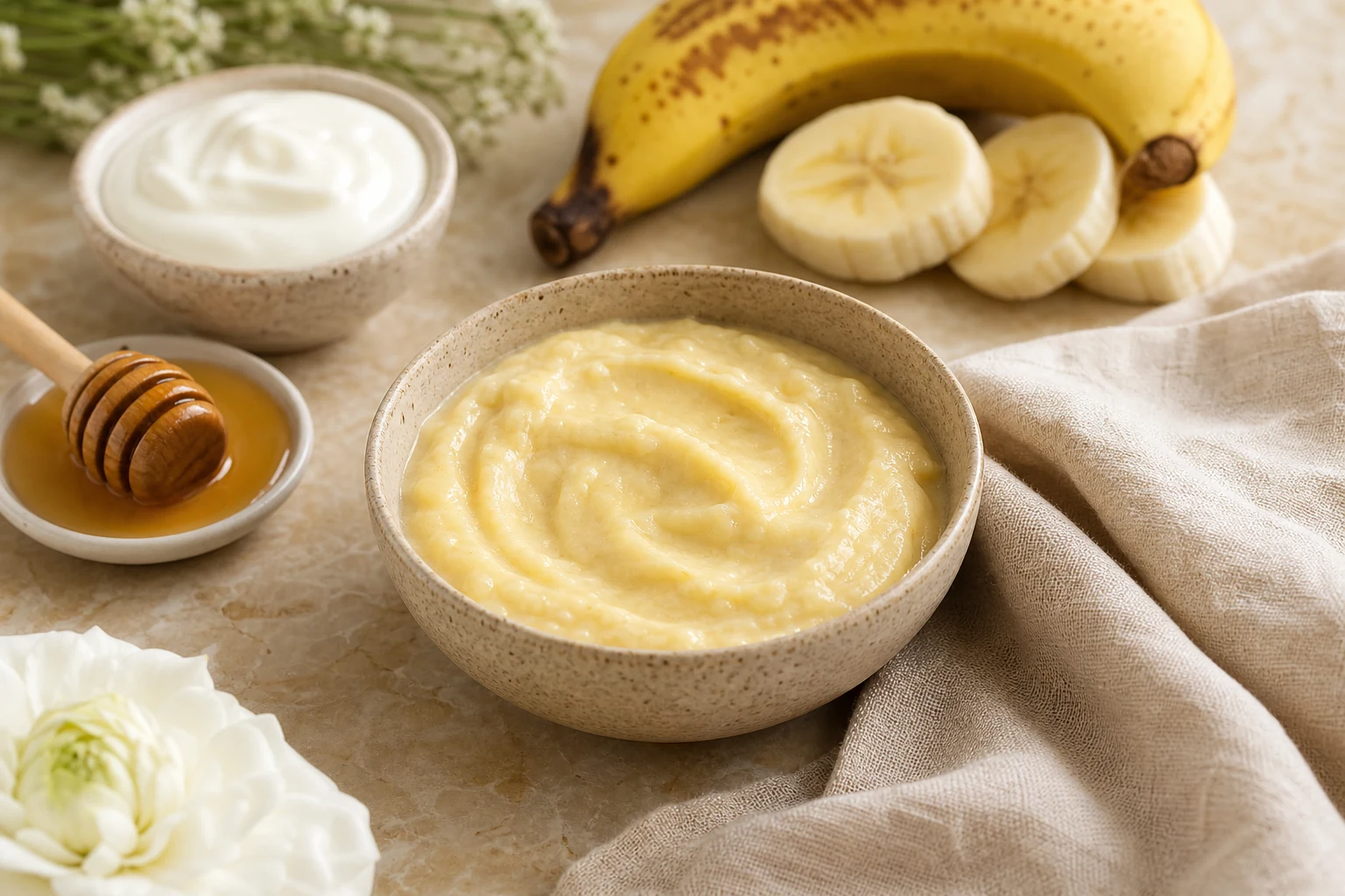 Banana Aloe Comfort Mask