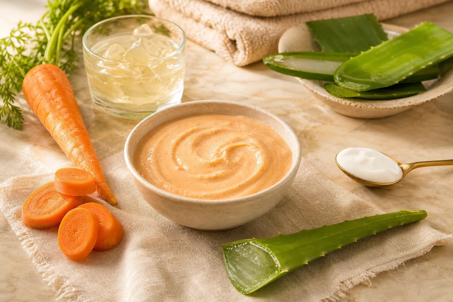Carrot Milk Radiance Mask
