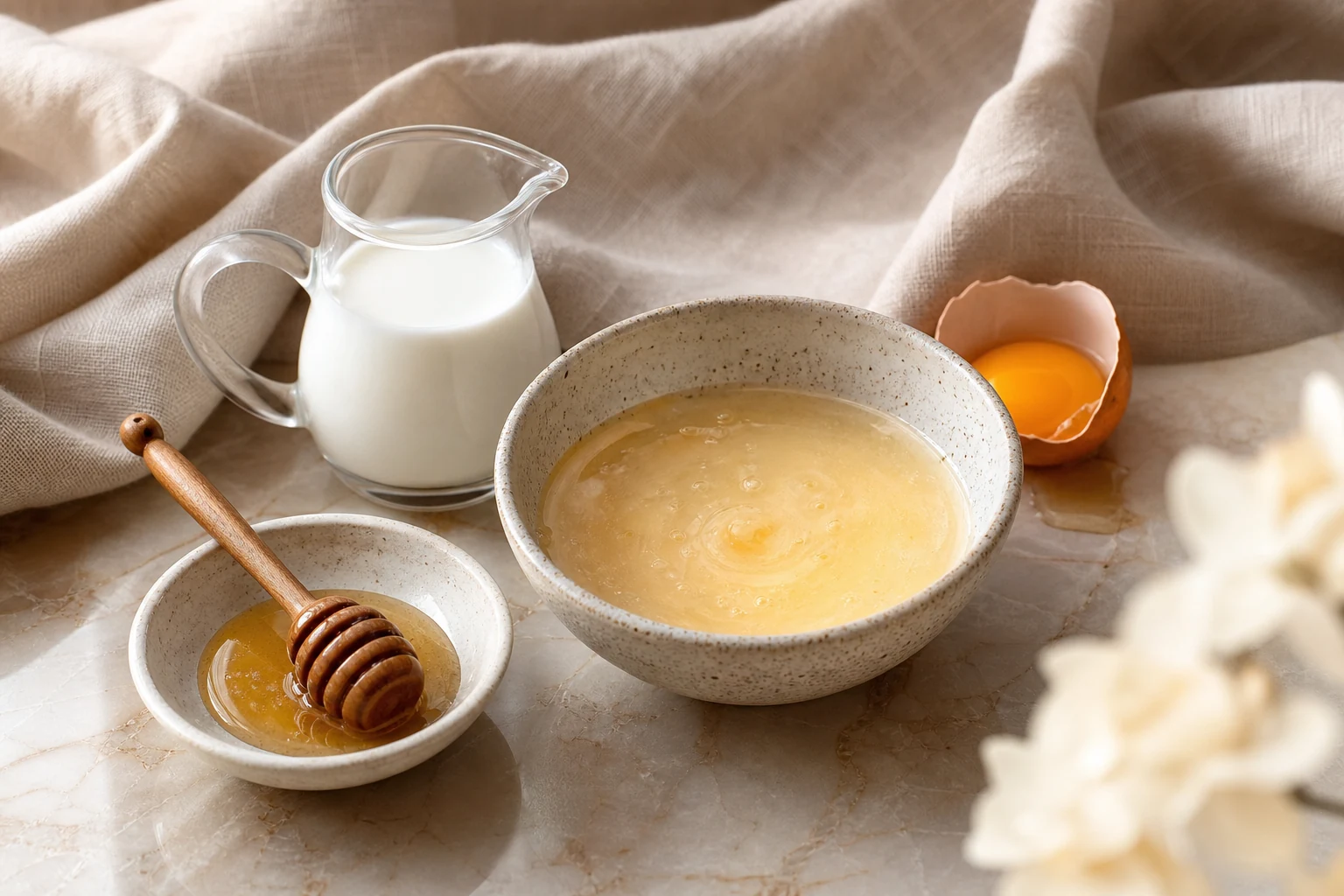 Egg Olive Firming Mask