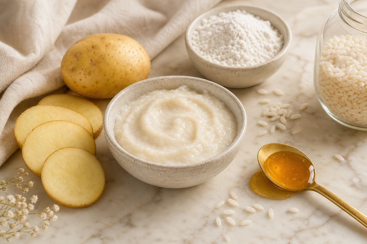 Potato Rice Bright Mask