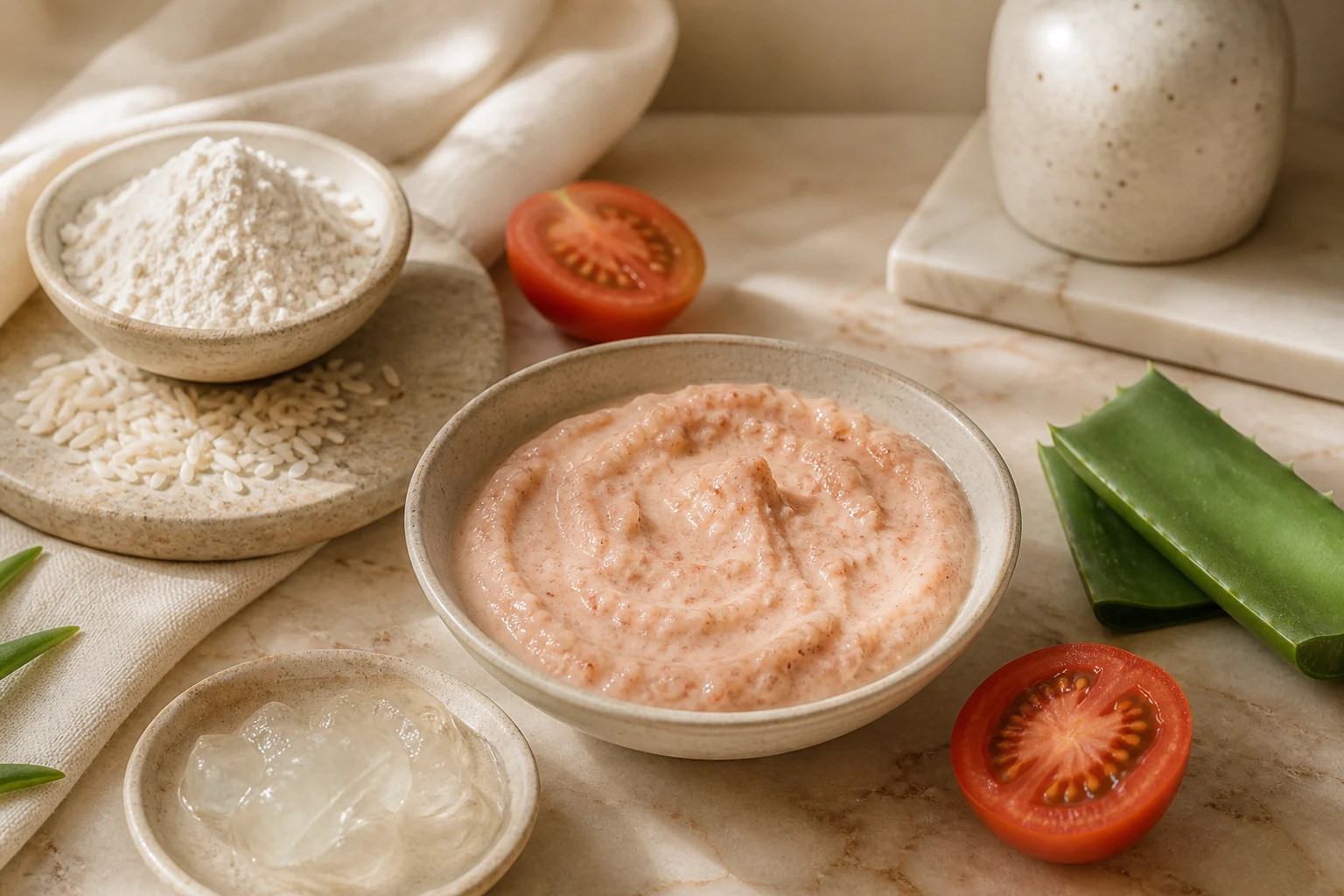 Tomato Rice T-Zone Mask
