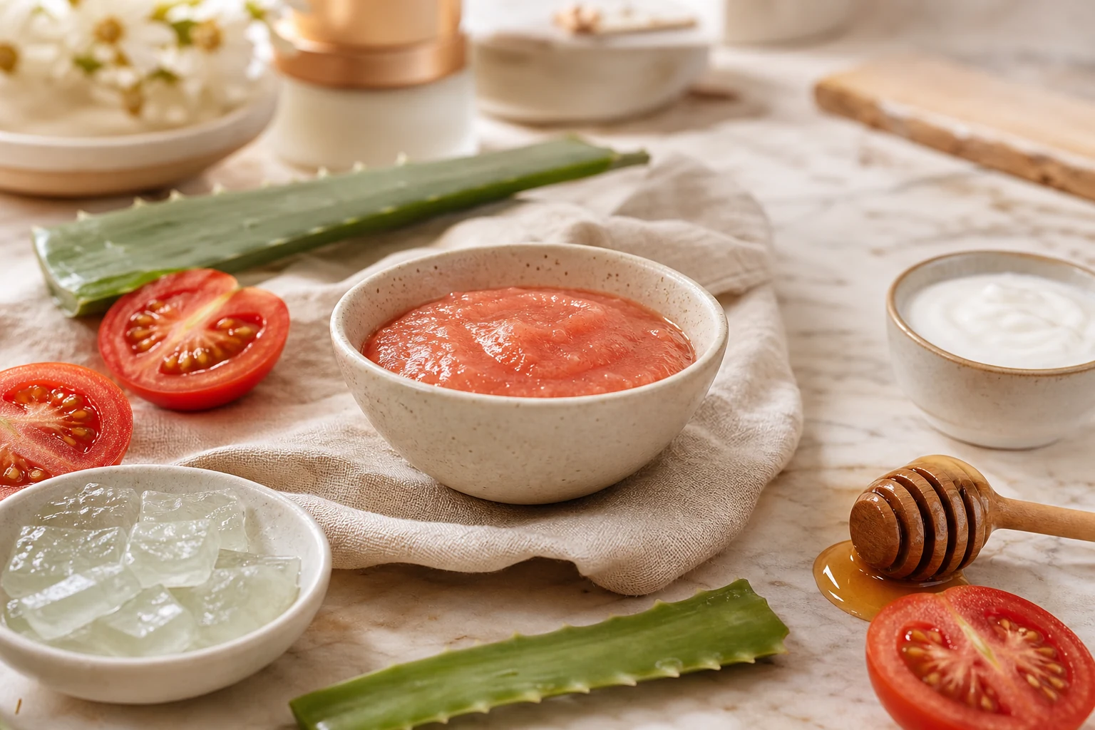 Tomato Cucumber Pore Mask
