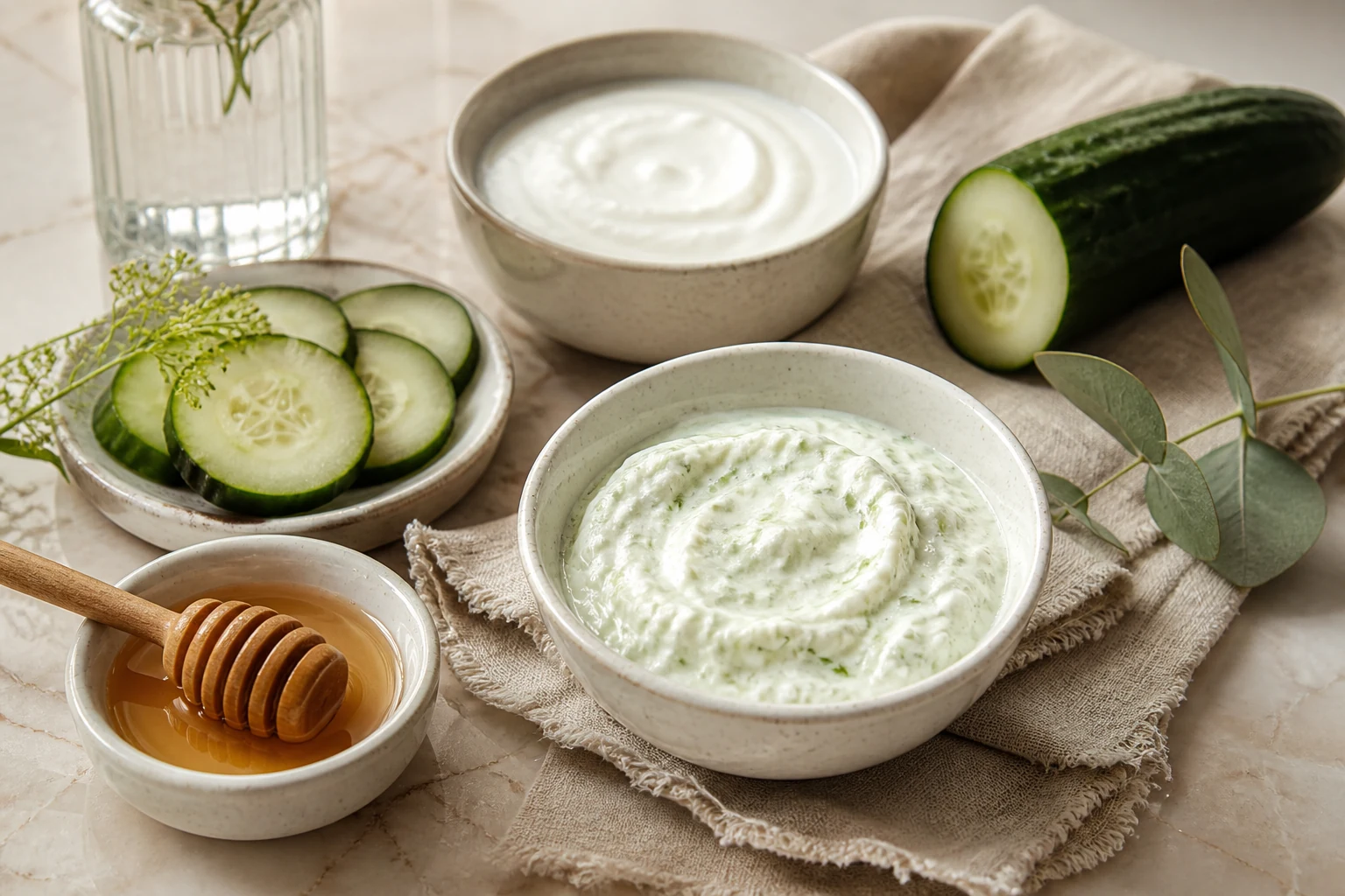 Cucumber & Aloe Cooling Mask