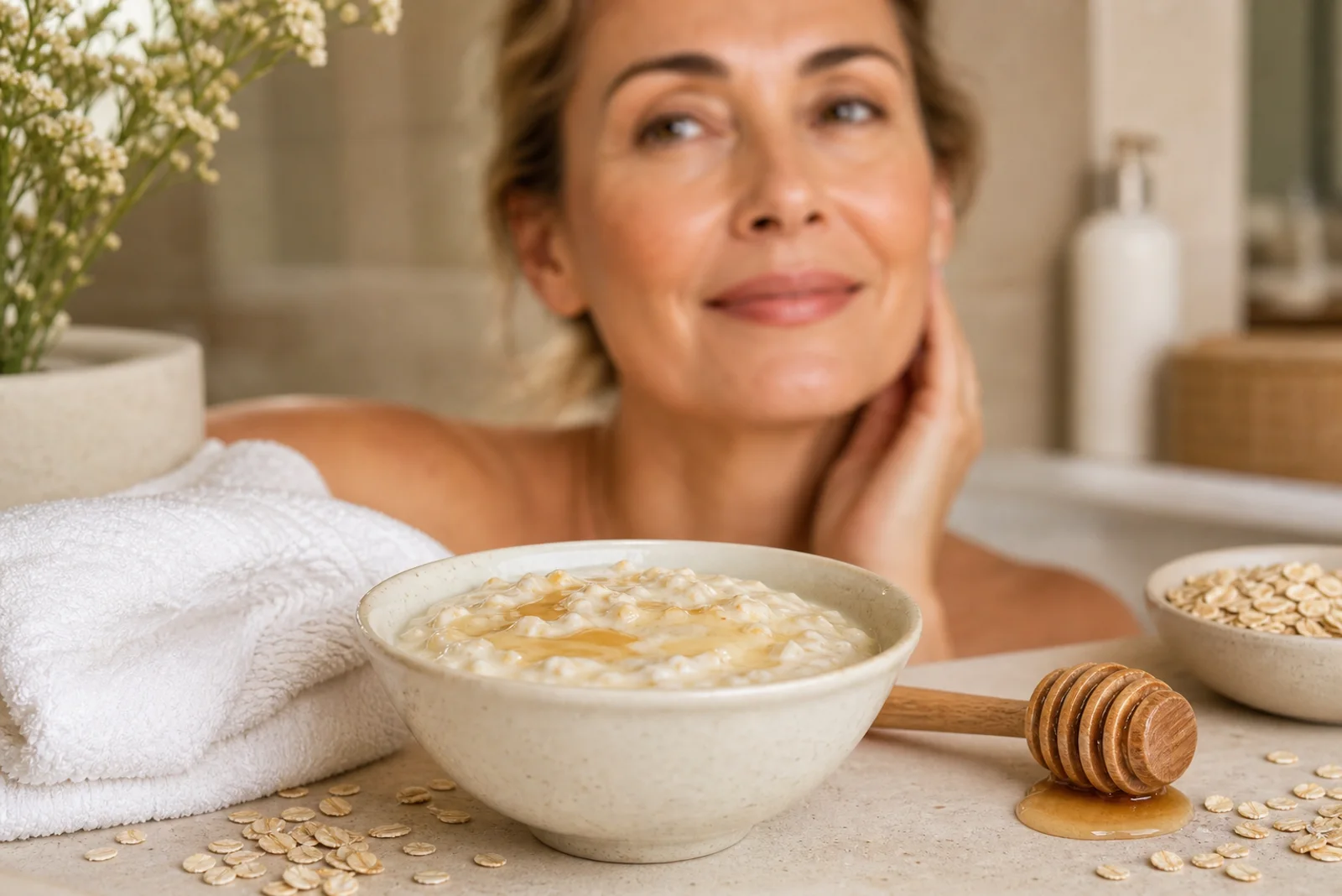 Oat and Honey Comfort Mask for Mature Skin — Glow Rituals Beauty