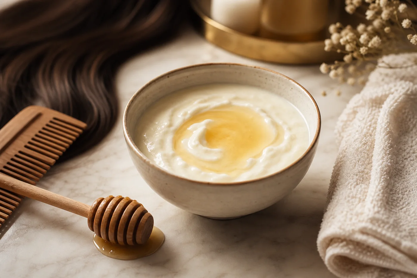 Yogurt and Honey Soft-Feeling Hair Mask