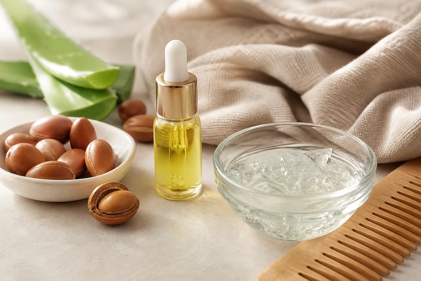 Argan and Aloe Soft Ends Hair Ritual
