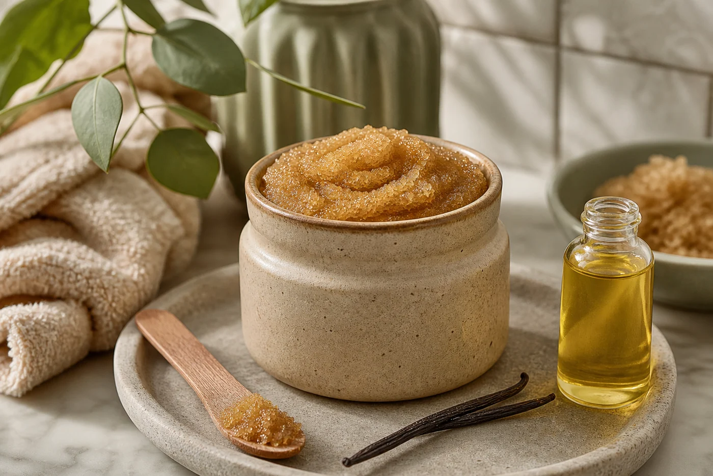 Jojoba and Brown Sugar Gentle Body Polish