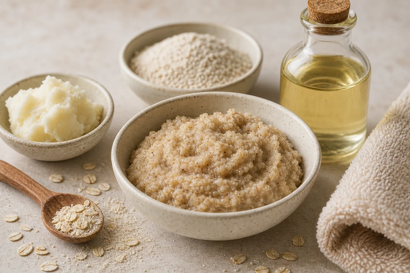 Oat and Shea Soft Body Polish