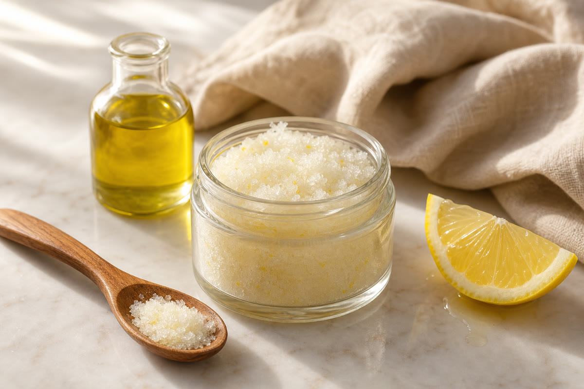 Lemon Sugar Hand Scrub