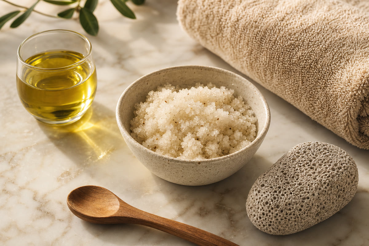 Salt Foot Scrub