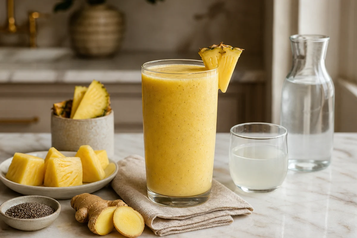 Pineapple Ginger Clean Smoothie