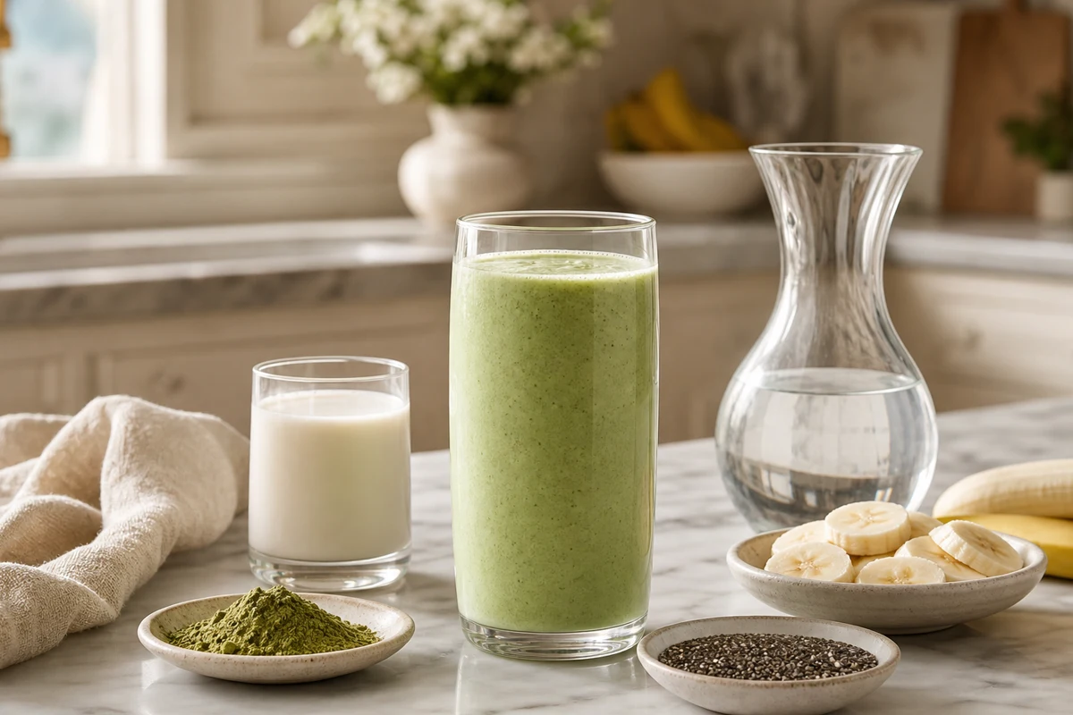 Matcha Banana Energy Smoothie