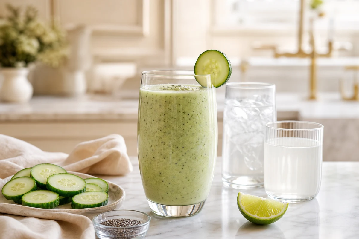 Cucumber Chia Light Smoothie