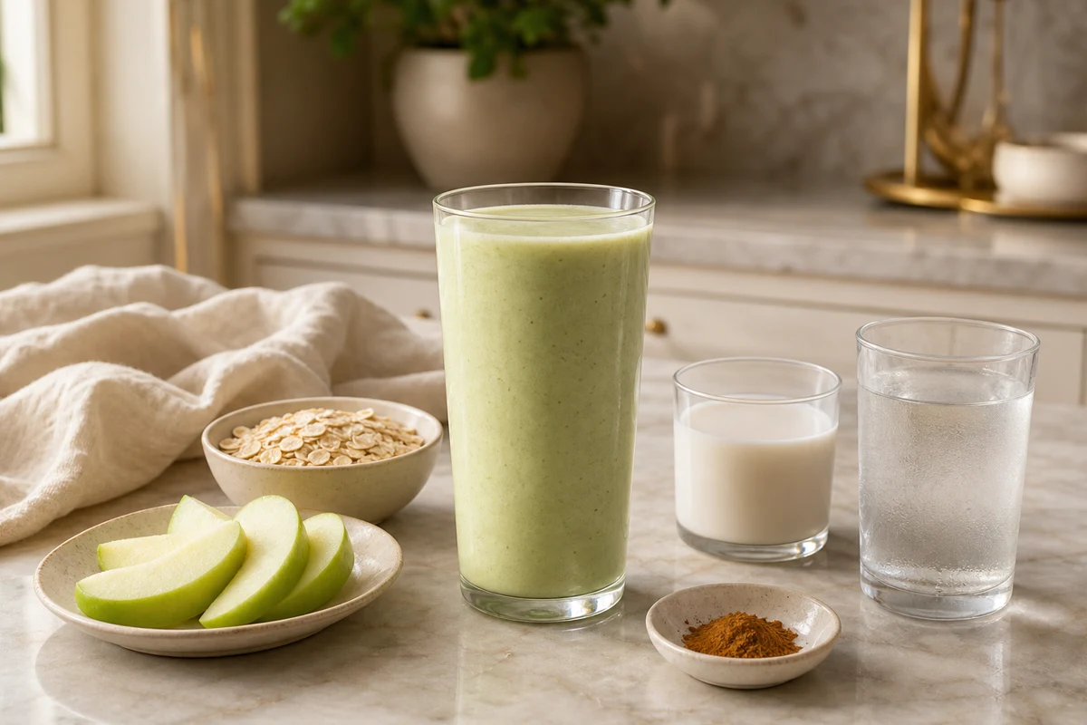Green Apple Oat Smoothie