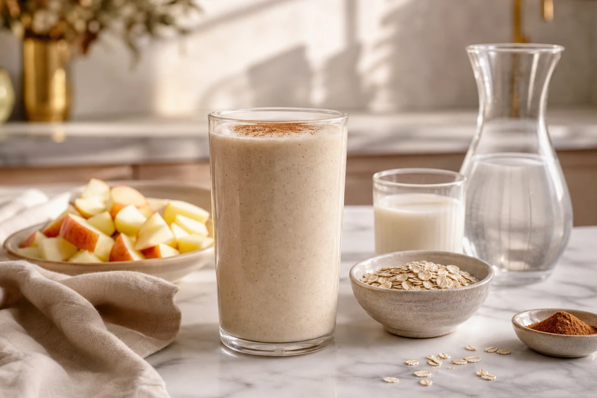 Apple Cinnamon Oat Smoothie