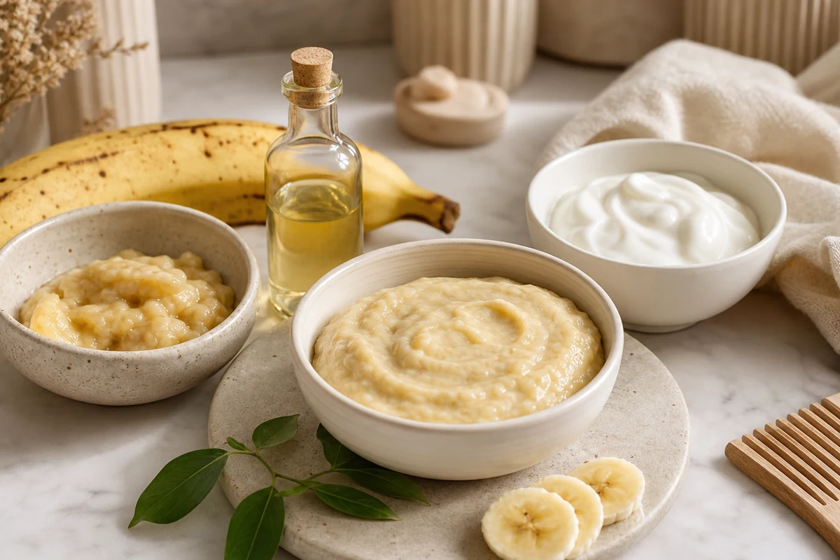Banana Castor Repair Mask