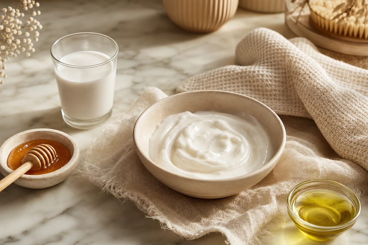 Coconut Milk Honey Mask