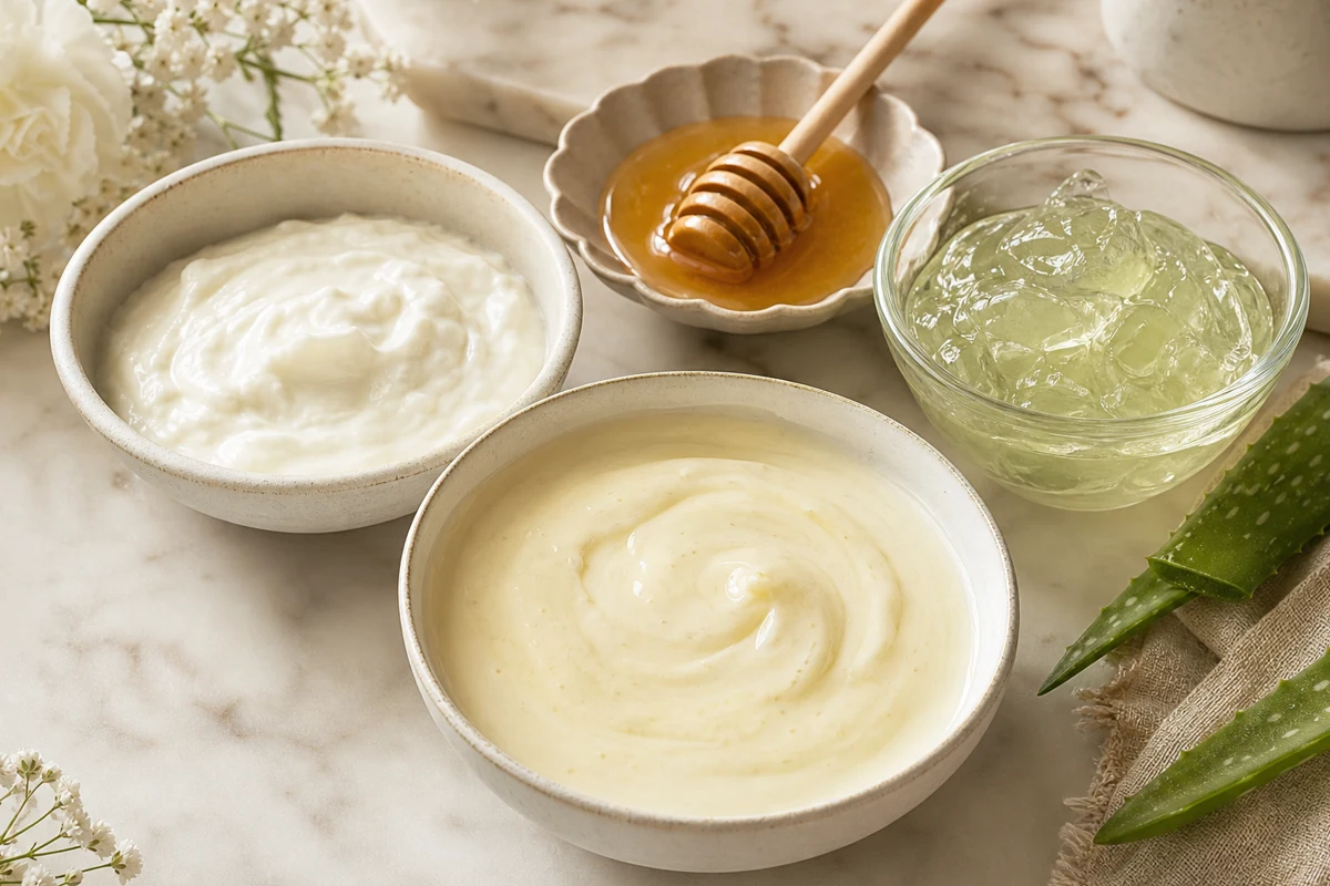 Yogurt Honey Scalp Mask